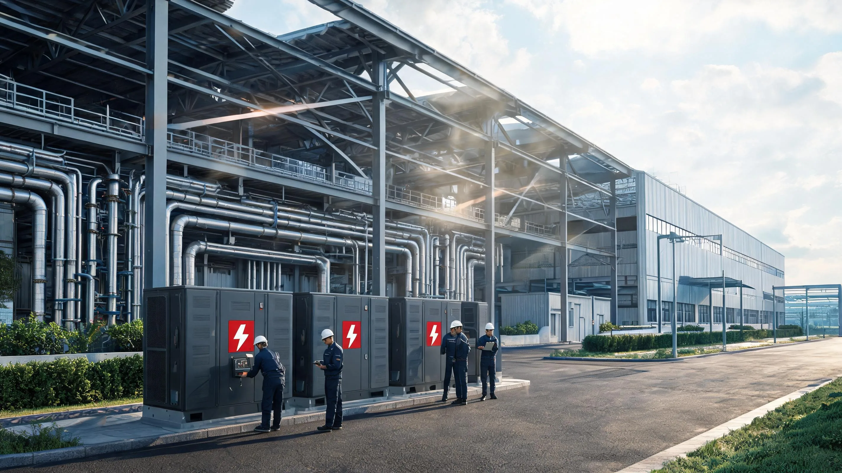 Commercial and industrial storage project concept