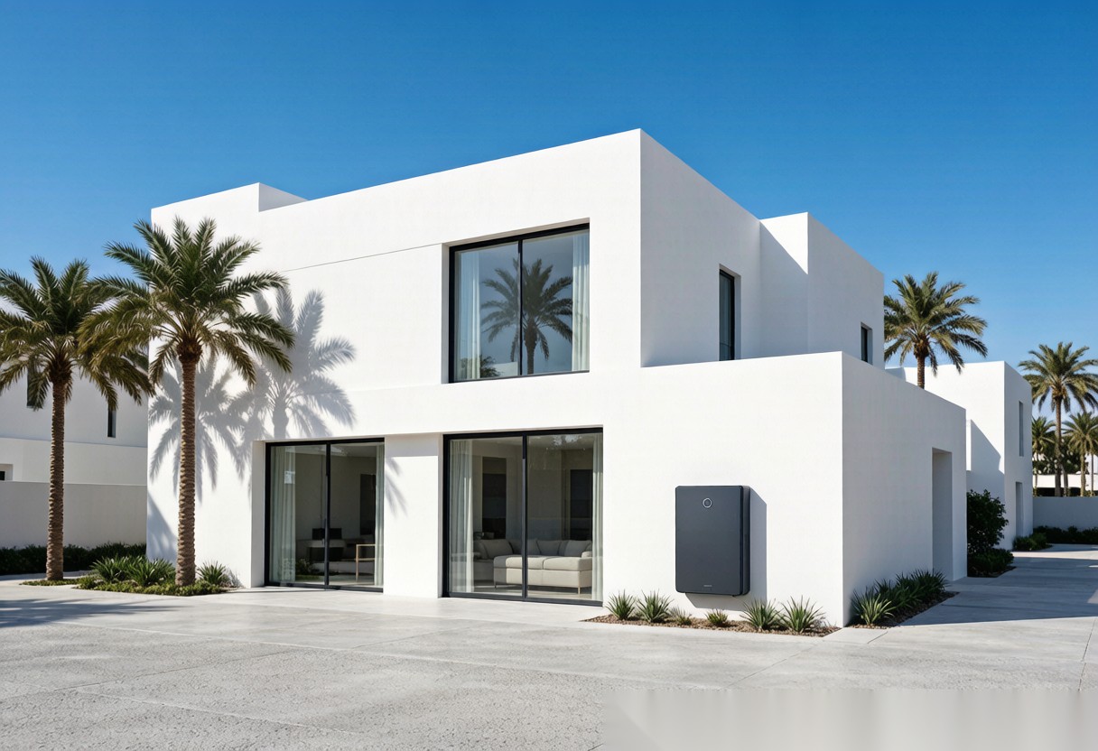 UAE villa solar