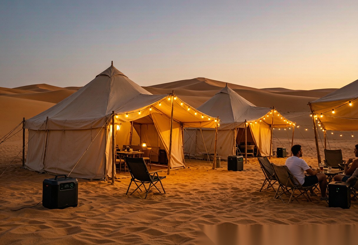 UAE desert camp
